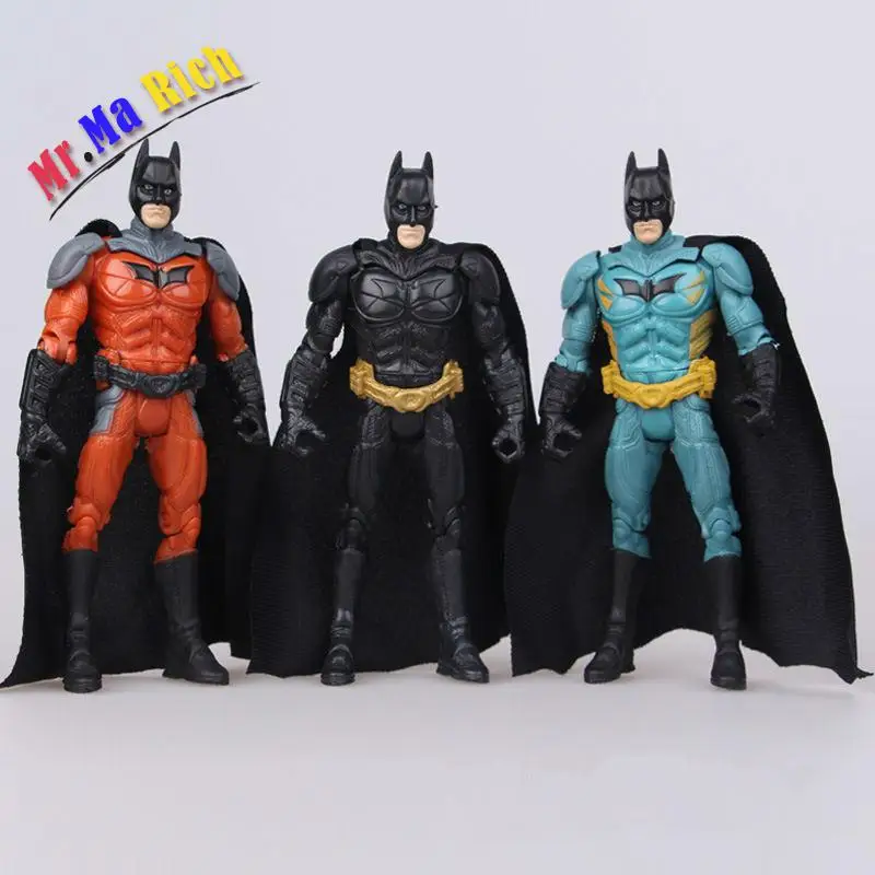 3 Pz/lotto Бэтмен Экшн фигурки Giocattoli Pvc Modello Bambole Per I Bambini Migliore Regalo Mobile Articolazione|batman action