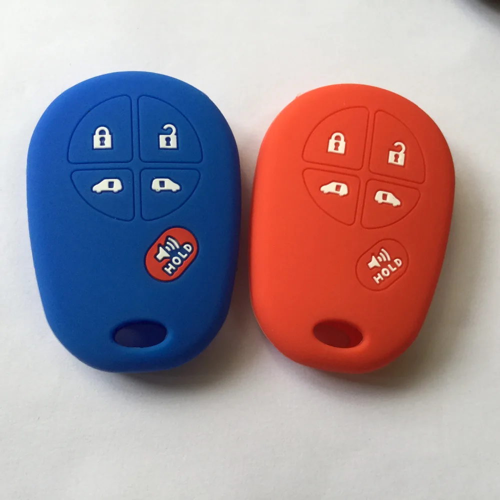 Брелок для ключей меньше Мягкая Приятная футболка Защитная крышка Toyota Sienna