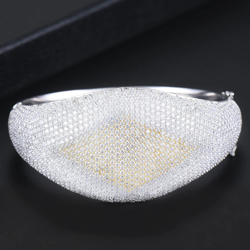 Полный AAA микро кубический цирконий Романтический для невесты свадьбы помолвки