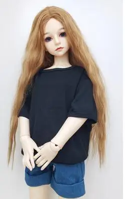 T02-X547-4 Blyth кукольные одежда 1/3 1/4 bjd 1/6 мягкого плюша; аксессуары для куклы красочные однотонная кофта от бренда "; футболка и джинсы; комплект одежды комплект - Цвет: L shirt  pants set