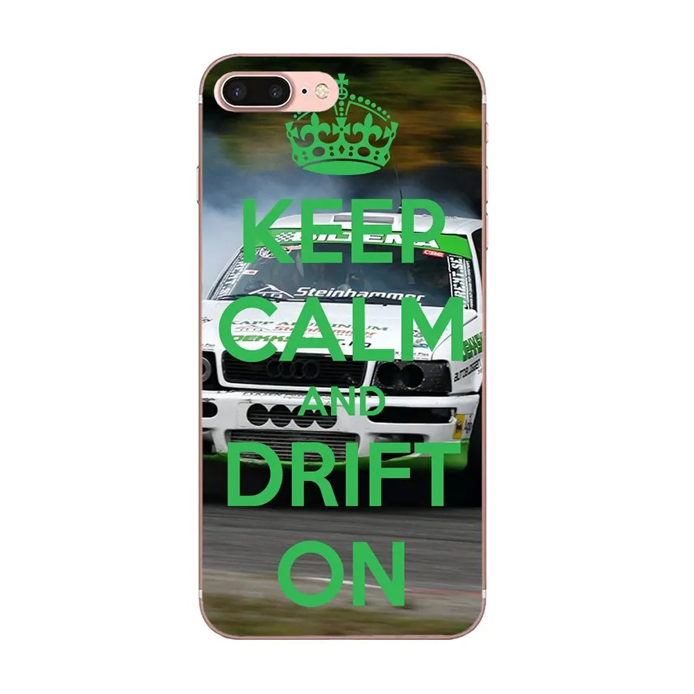 Мягкий резиновый чехол для телефона Keep Calm And Drift On Galaxy Grand Alpha G850 Core2 Prime S2 I9082 A3 A5 A7 On5