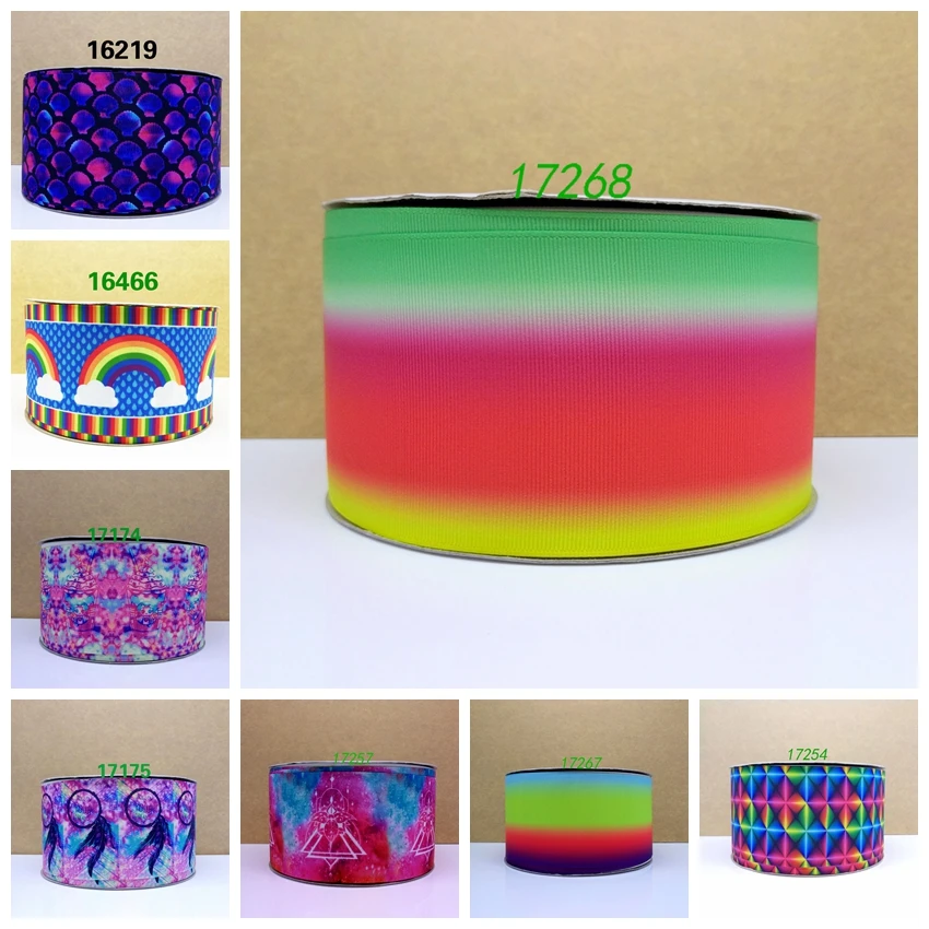 Бесплатная доставка 50 ярдов мультфильм печатных grosgrain ленты 17268 | Дом и сад