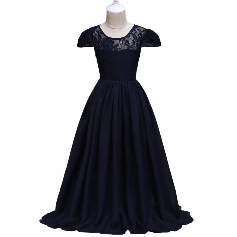 Платье принцессы для девочек с цветочным рисунком Лето 2018 Туту Одежда свадьбы