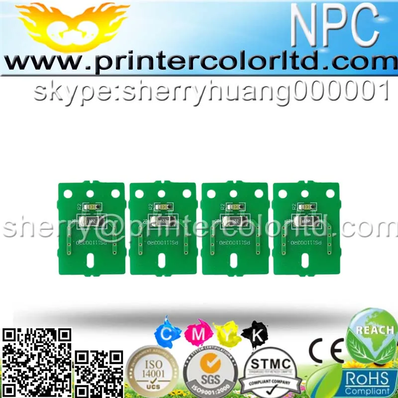 Kx-fac408en fac408 fac407 тонер-картридж чип для Panasonic kx-mb1500 KX MB 1508 kx-mb1520 1528 3018 3028
