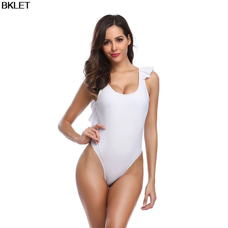 

2019 New Summer Women Solid One Piece Swimsuits Swimwear Women Bathing Suits Maillot De Bain Femme Swimsuit Women Bathing Suits
