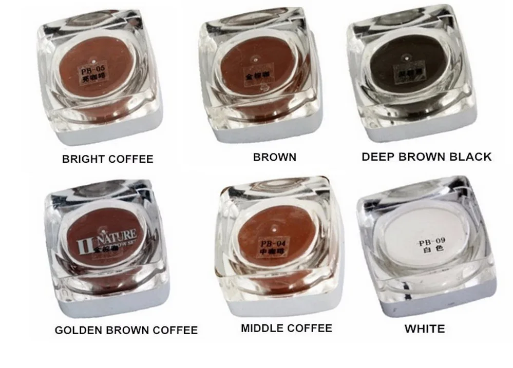 3 шт. профессиональные чернила для перманентного макияжа бровей и губ|makeup ink|permanent