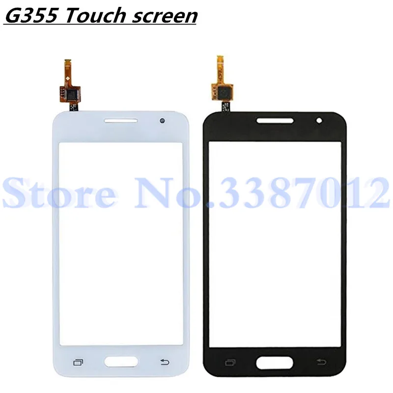 4 5 дюймов сенсорный экран панель для Samsung Galaxy Core 2 II SM G355H G355 Core2 Переднее стекло