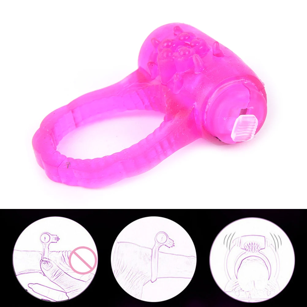 Hot Sale Penis Rings Sex Toy Adult Men Vibration Collars Delay Premature Ejaculation Lock Ring | Красота и здоровье