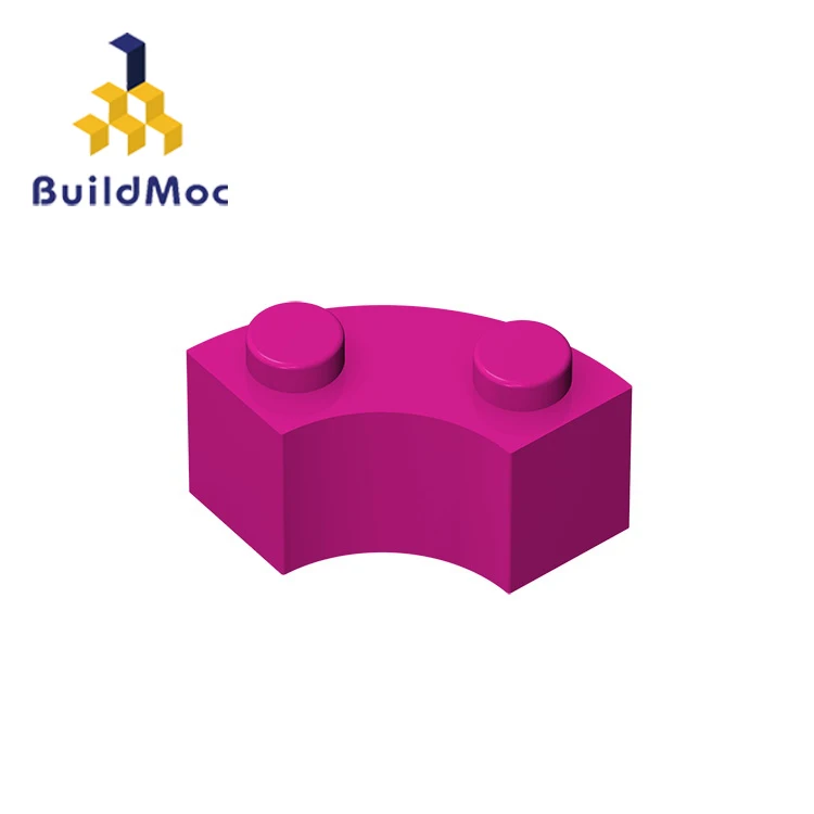 BuildMOC 85080 3063 2x2 изогнутый кирпич Technic changeuver Catch для строительных блоков запчасти DIY развивающие творческие подарочные игрушки