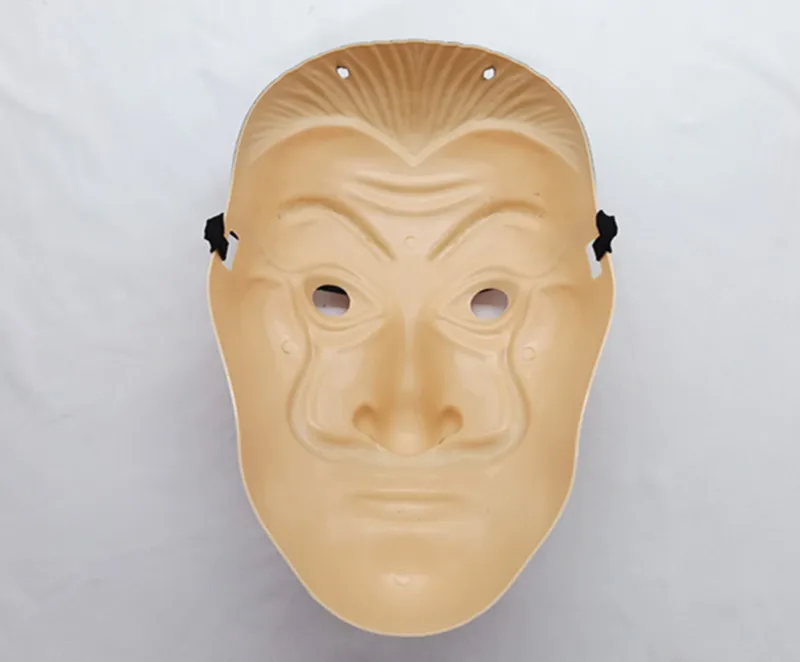 

Wholesale 20 PCS La Casa De Papel Mask Salvador Dali Plastic Face Funny Mask Costumes Cosplay Masque Mascara Dali Mask