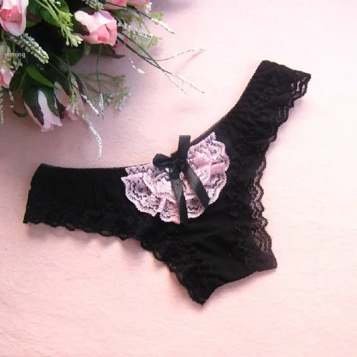 Новый женский горячая сексуальное мода трусики кружева белье нижнее 4 цветов 41 |