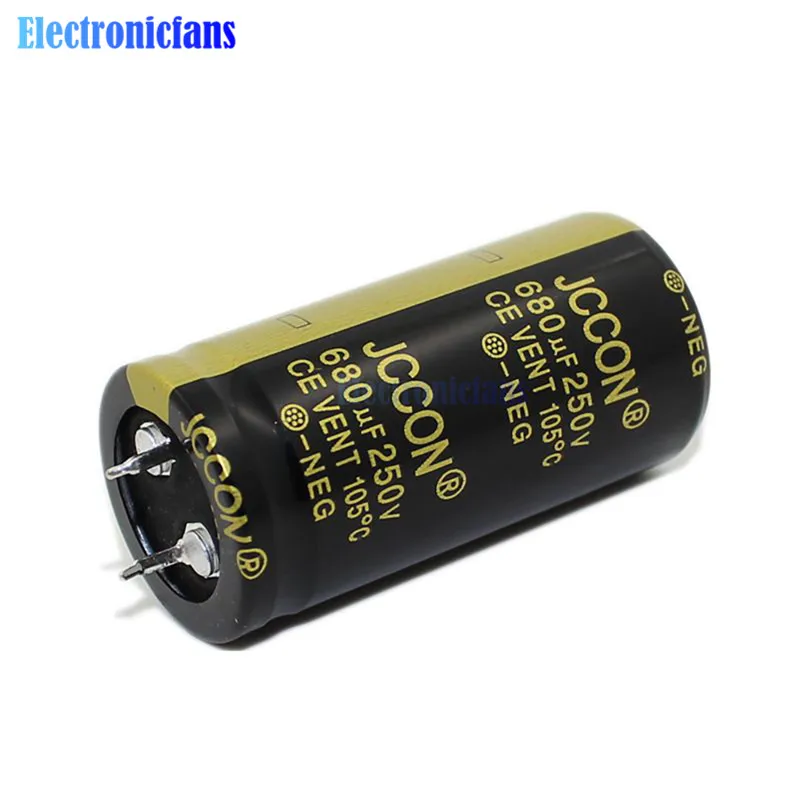250V 680 мкФ 25X50mm алюминиевый электролитический конденсатор Высокочастотный