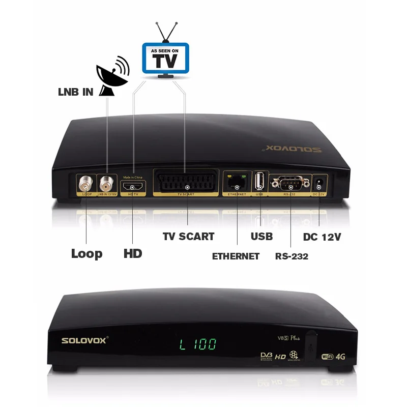 Receptor de satellite V8S Plus DVB-S2 цифровой FULL HD испанско-португальский 7 линий CCCAM Youtube Biss Key satellite finder pk tv box