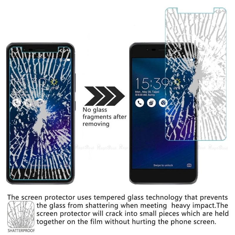 Защитная пленка из закаленного стекла для Asus ZenFone 3 Max Deluxe Laser ZC520TL ZE520KL ZE552KL ZS570KL ZC551KL
