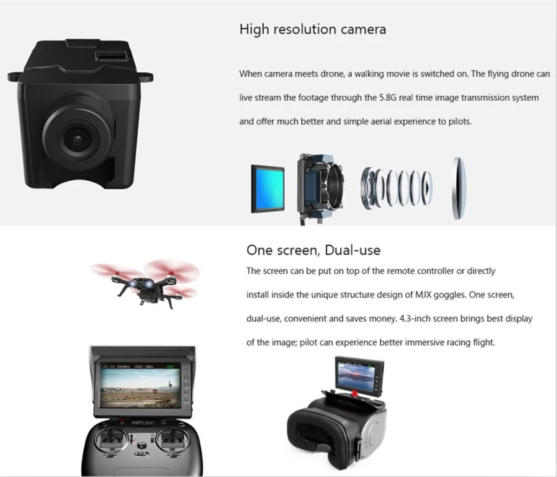 Новый бесщеточный 5 8G FPV Квадрокоптер с дистанционным управлением Drone B8PRO 2 4G 6 осей
