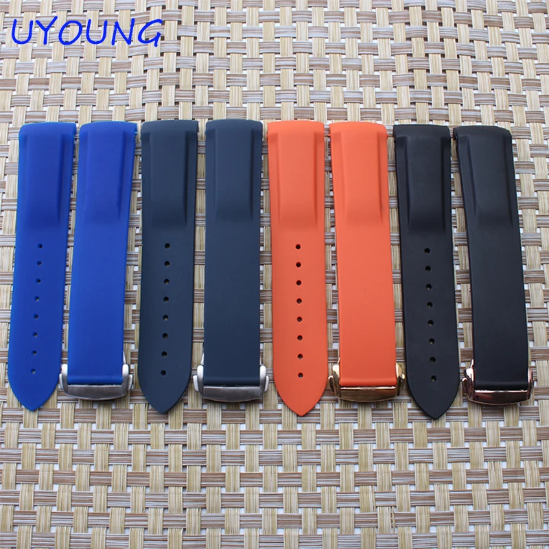Качественный мягкий силиконовый ремешок для часов сменные силиконовые ремешки с