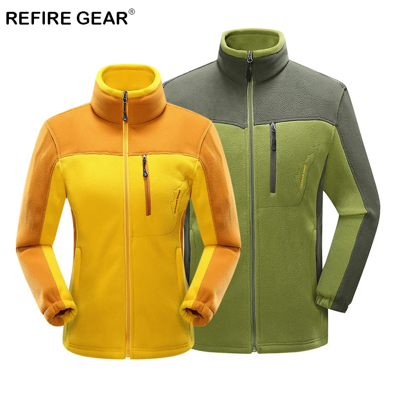 Куртка ReFire Gear женская теплая флисовая одежда для спорта на открытом воздухе