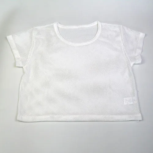Женская прозрачная сетчатая блузка с коротким рукавом для бега йоги фитнеса |