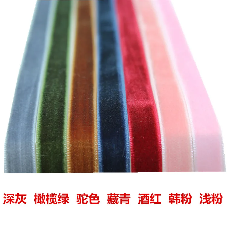 7 шт./лот женские Чокеры Модная бижутерия цветные фланелевые ожерелья для женщин