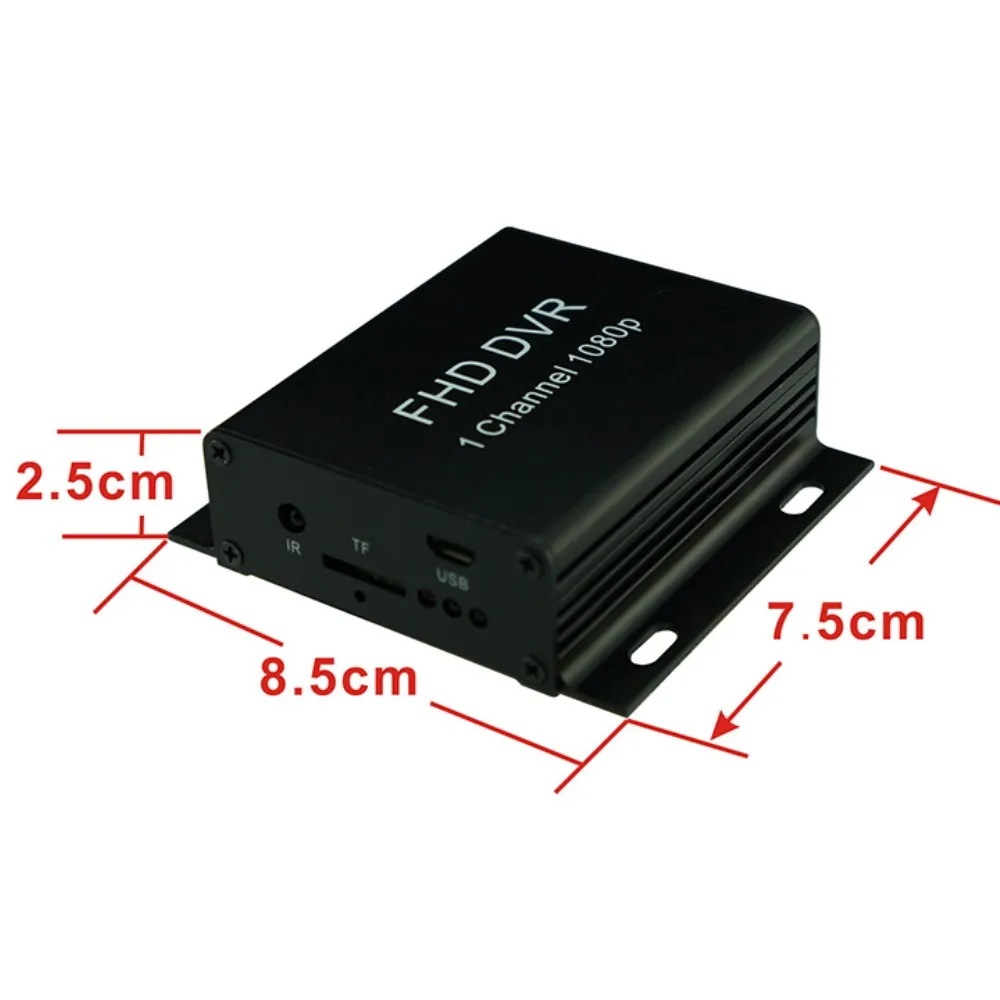 Горячая продажа 5 шт./лот H.264 1ch мини sd-карта DVR FHD MDVR 1080P Автомобильный Мобильный для