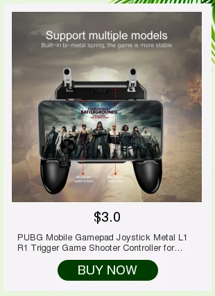 W11+ PUGB мобильный игровой контроллер Free Fire PUBG мобильный Джойстик Геймпад металлический L1 R1 Кнопка для iPhone игровой коврик Android