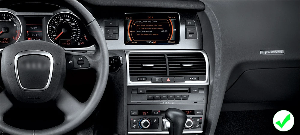 Для Audi Q7 4L 2006~ 2009 MMI Android автомобильный gps мультимедийный плеер HD экран стерео Navi карта стиль авто радио wifi BT