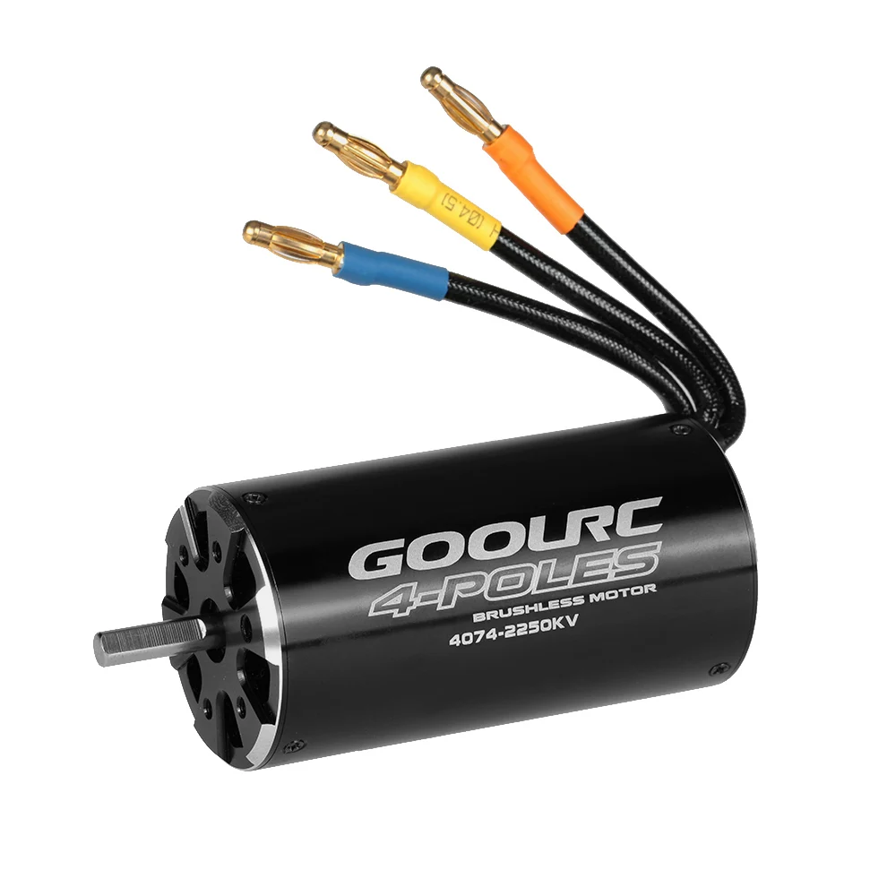 Оригинальный высокопроизводительный бесщеточный двигатель GoolRC 4074 2250KV с 4