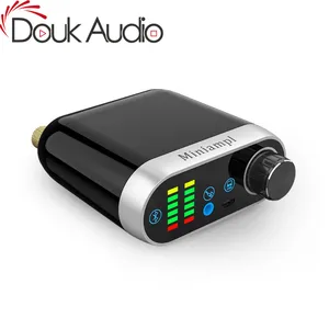 Douk audio HiFi Mini Bluetooth 5,0 HiFi усилитель мощности класса D Tpa3116 цифровой усилитель USB звуковая карта AUX 50 Вт * 2 Домашнее аудио