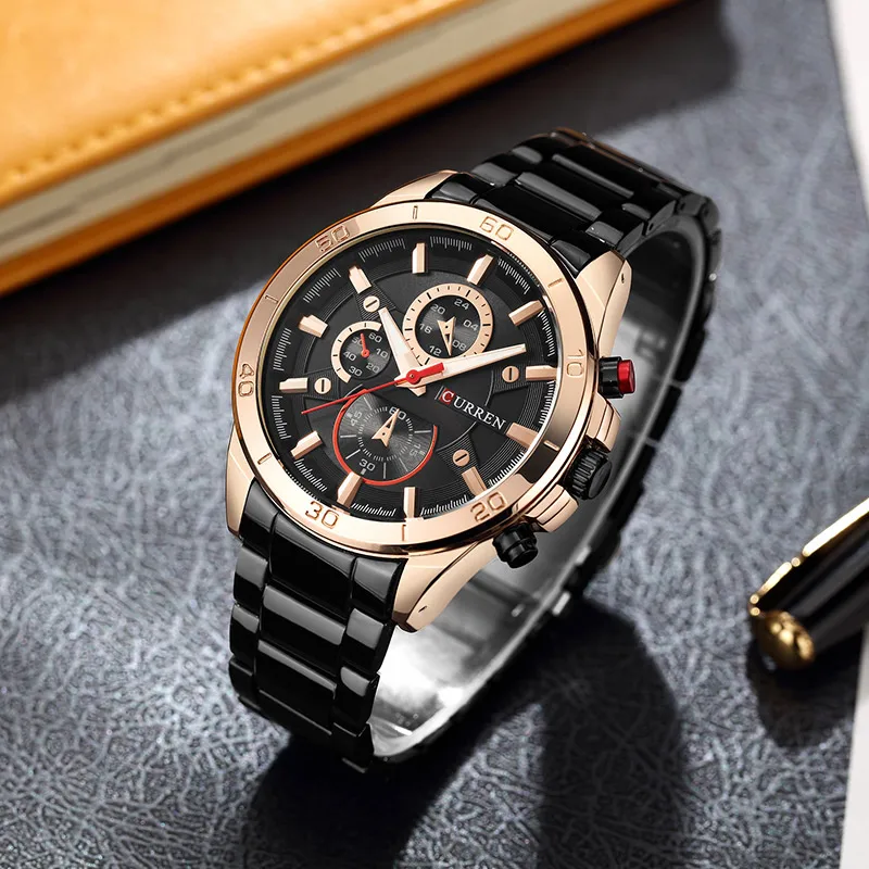 

HOT 2019 CURREN Watches Men quartz Top Brand Analog Military male Watches Men Sports army Watch Waterproof Relogio Masculino