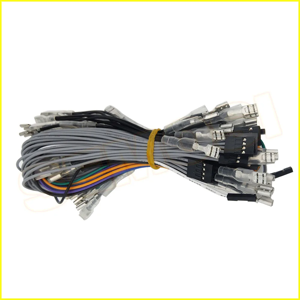 USB интерфейс аркадная игра контроллер PCB с кабелями для Raspberry Pi 3 PC PS3 2 игроков