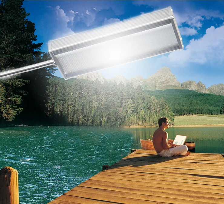 

48LED Microwave Radar Motion Sensor Solar Light 800LM Waterproof Street Outdoor Wall Lamp Security Spot Lighting New Arrival