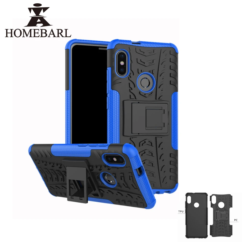 HOMEBARL 5 дюйма PC + TPU антидетонационных силиконовый бампер мягкий чехол для mi