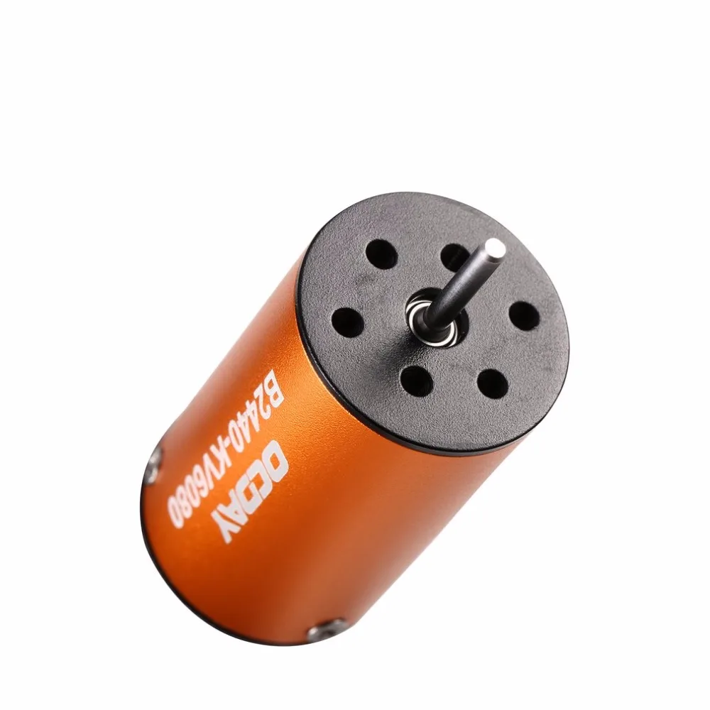 1 шт. ocday b2440 4000kv 4600kv 6080kv 4 полюса Бессенсорное бесщеточный Привет-крутящий момент