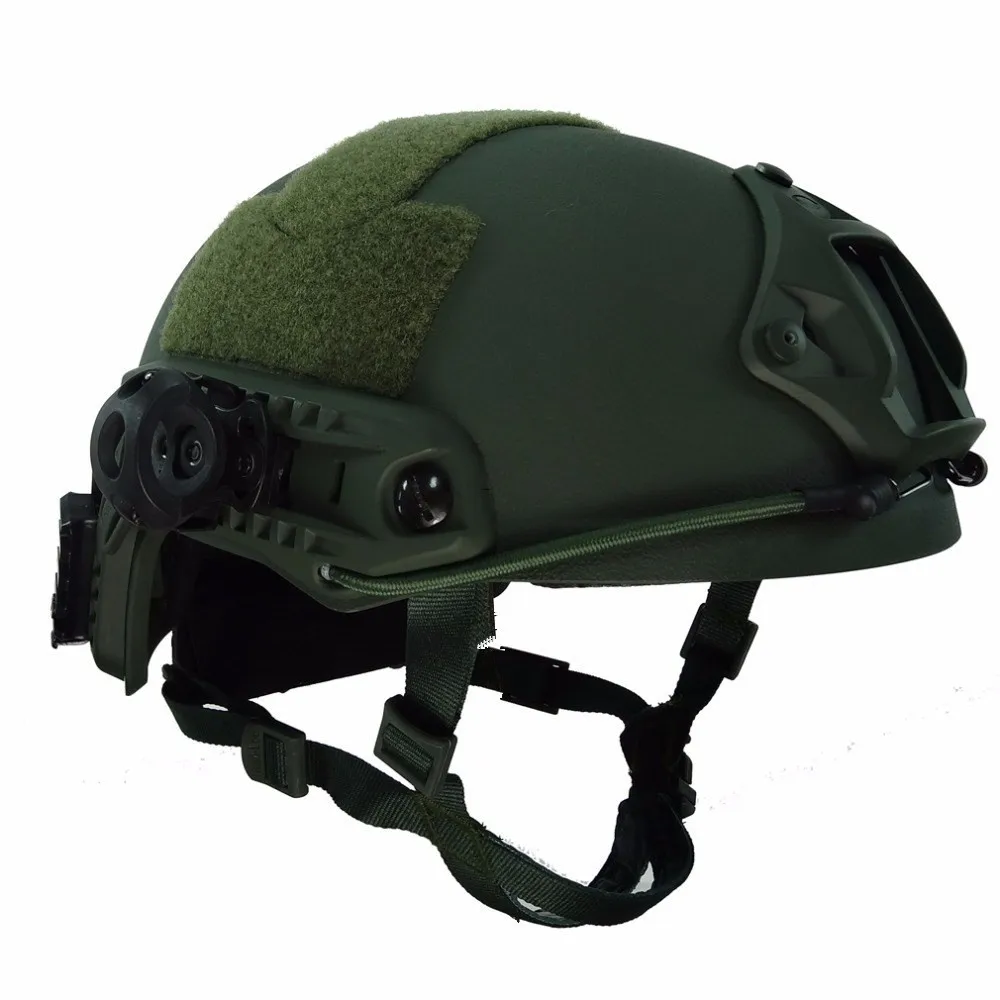 Пуленепробиваемый баллистический шлем военное покрытие Aramid FAST Universal Men US Army High Cut