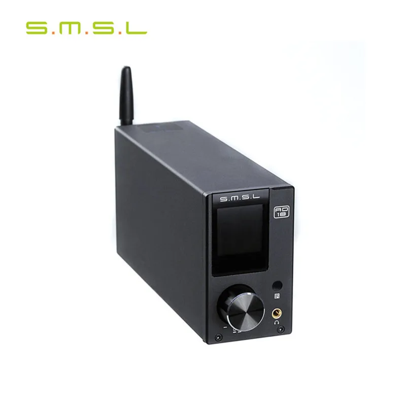 Amplificador SMSL AD18 80 Вт * 2 DSP HIFI Bluetooth чистый цифровой аудио усилитель