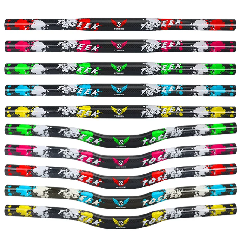 Руль для велосипеда TOSEEK детский руль из углеродного волокна 25 4 мм * 400/420/440/460/480/500