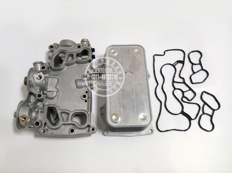 OEM Качество Дизель 52D полный масляный охладитель в сборе для Deutz BF6M2012 Volvo|oil cooler|oem oil