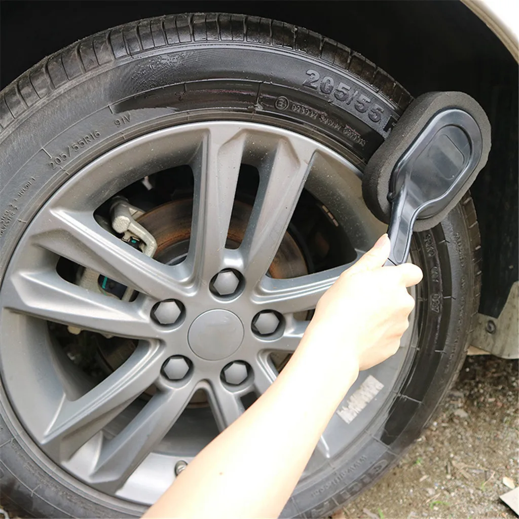 

Auto & Car Tire Wheel Waxing Polishing Sponge Washing Cleaning Brush Long Handle Multifunction Whosale Accessories Interior