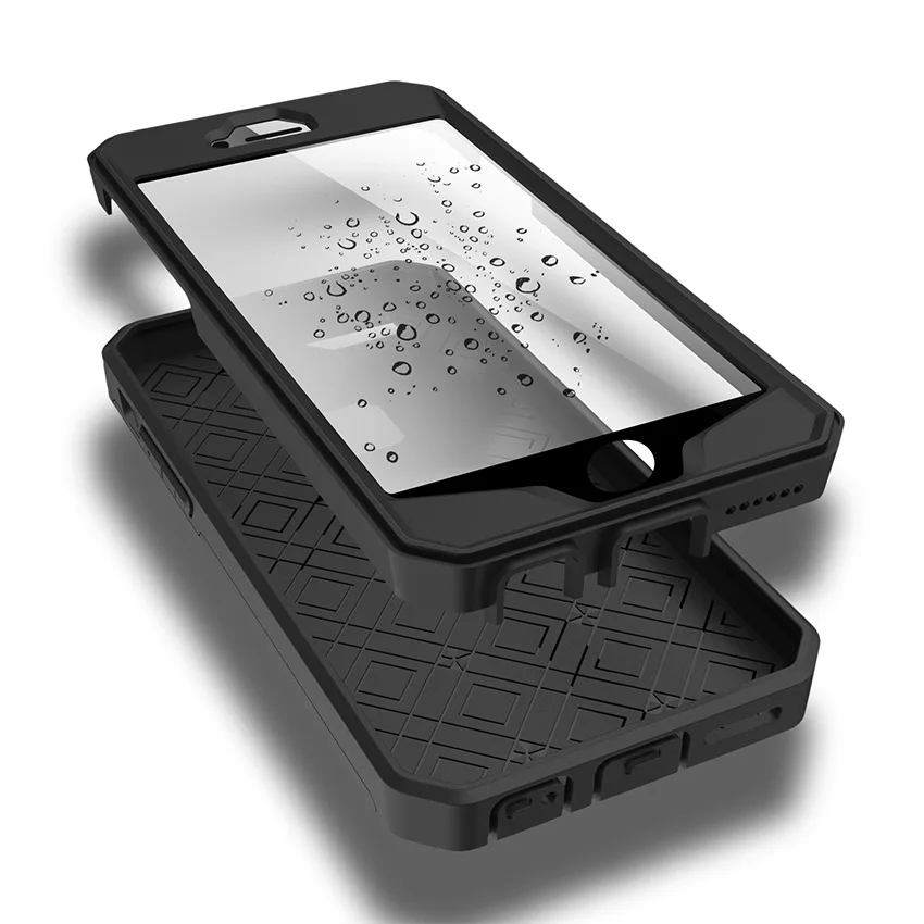 Сверхмощный прочный Чехол-бак противоударный чехол для телефона гибридный из