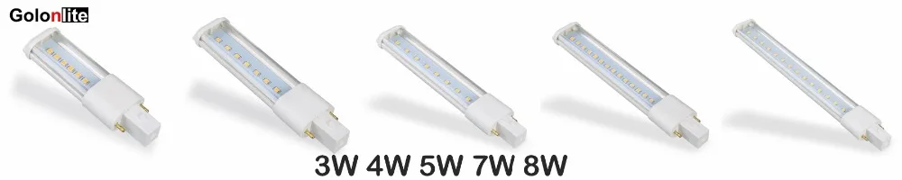 Golonlite светодиодный горизонтальный разъем лампа диммируемая 13 W пожалуйста 110 V 120 V 230 V 4-контактный светодиодный Замена лампы 2GX7 светодиодное освещение для потолка свет