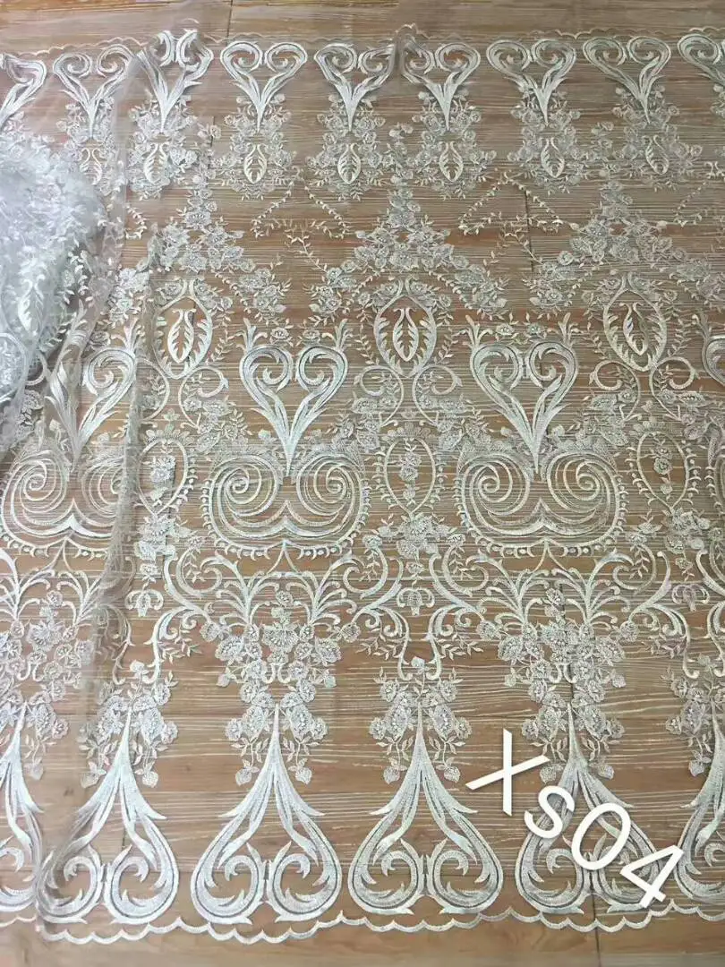 2018 африканская 3d ткань с цветочным рисунком кружевное платье высокого качества