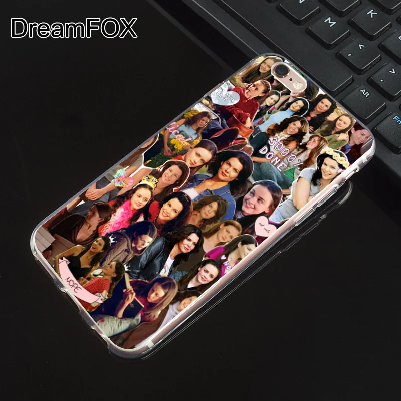 DREAMFOX N035 Девочки Гилмор закон Мягкий ТПУ силиконовый чехол для Apple iPhone XR XS Max 8X7 6 S Plus