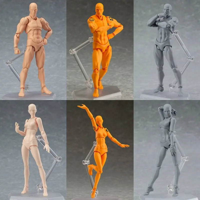 Оригинальная коробка КВЧ Figma человек женский телячья кожа Цвет архетип он она