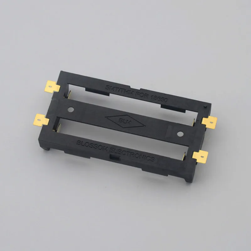 Двойной слот гнездо для батареек таблеток разъем коробка чехол SMD SMT бронзовые