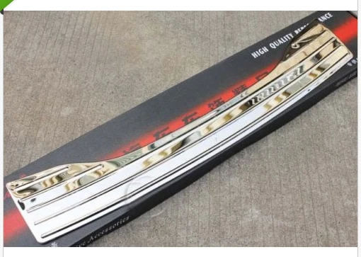 

stainless steel REAR BUMPER PLATE SILL COVER for Peugeot 508 2011 2012 2013