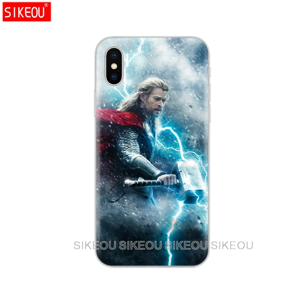 10881 Чехол для iphone 5S, se 4 4S 6s 6 7 8 plus чехол для iphone X XS XR XS MAX чехол Marvel мстители супергерой Капитан Железный человек танос - Цвет: 10881