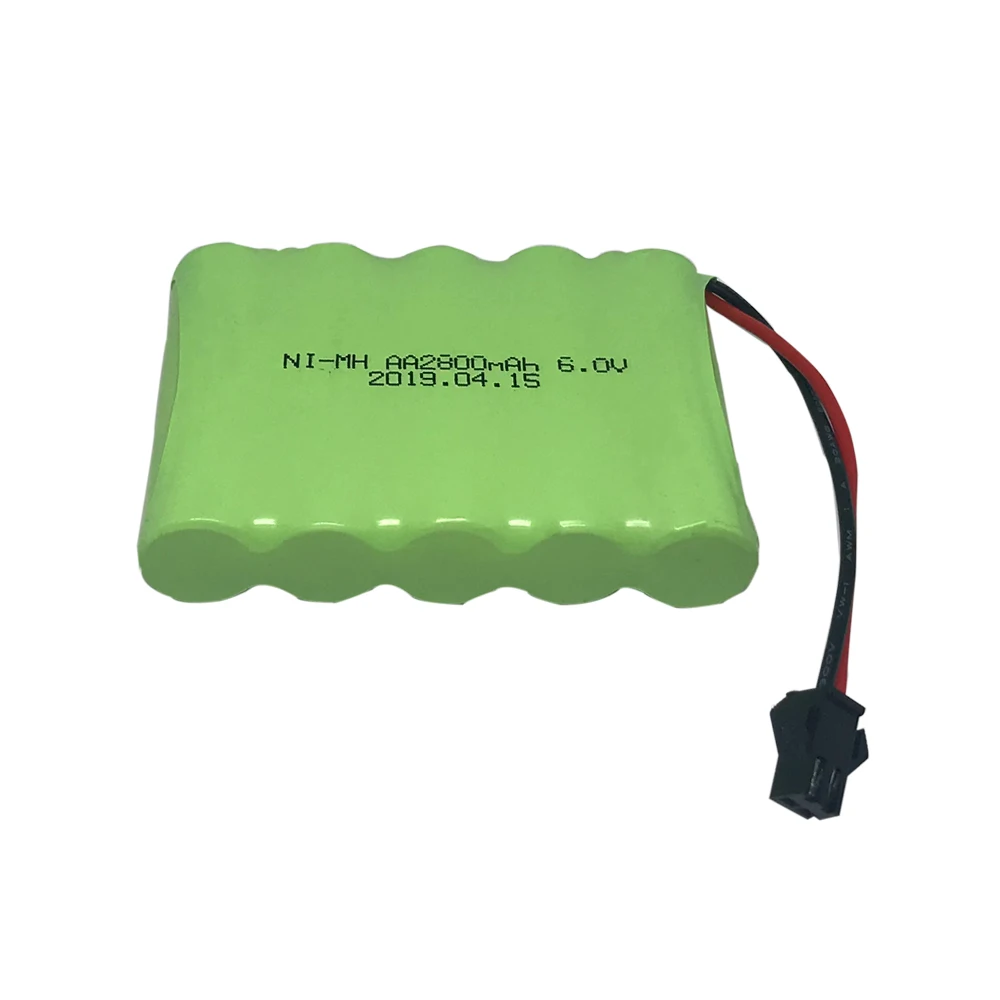 6v 2800mah M Style Ni MH батарея с USB высокой емкостью AA для электрических игрушек/RC