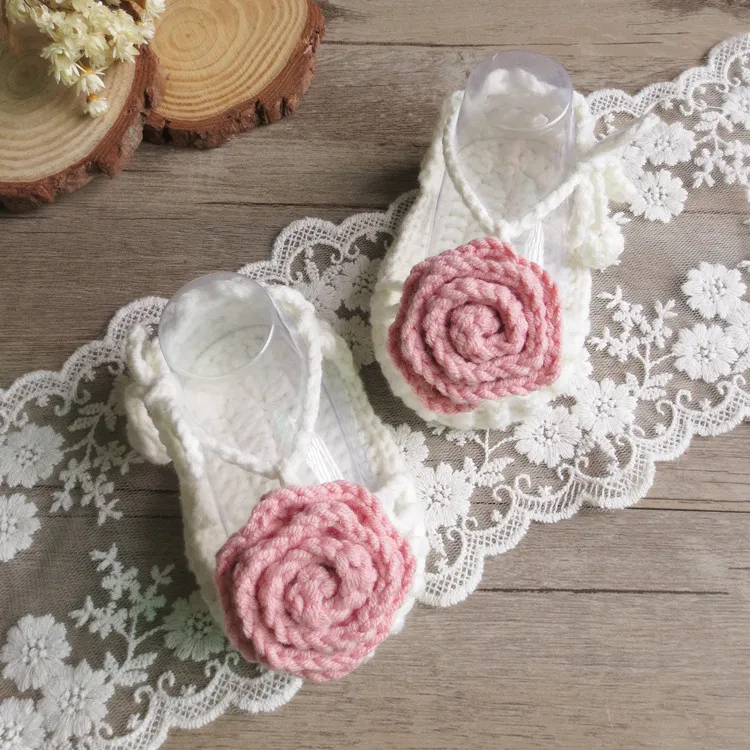 QYFLYXUEQYFLYXUE- Handmade crochet cotton baby shoes handmade by hand. Multicolor can be customized | Мать и ребенок