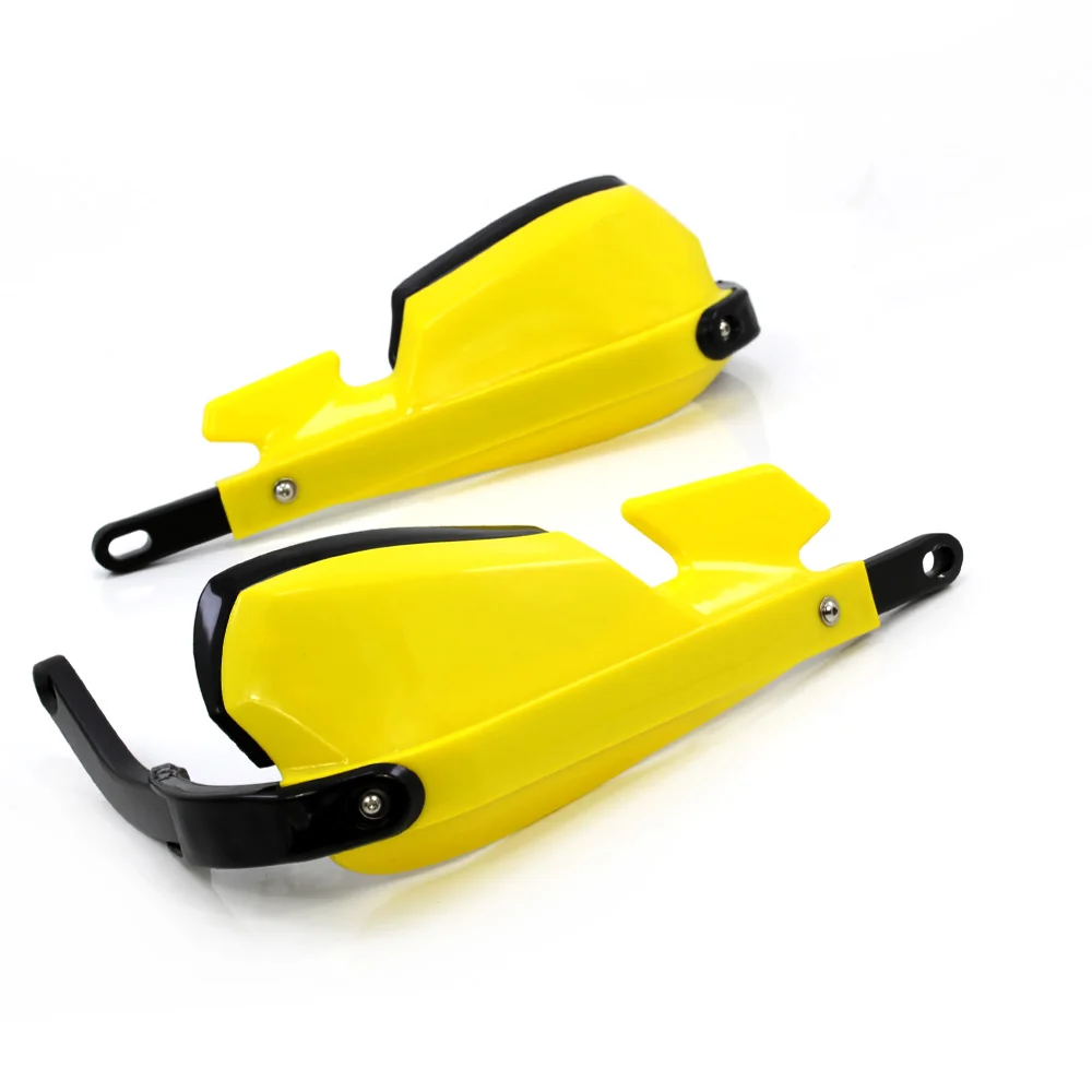 Yellow Мотоцикл Ветер щит ручка рука охранники Мотокросс рукавицы для Honda Африка Твин CRF1000L DTC - Цвет: Yellow