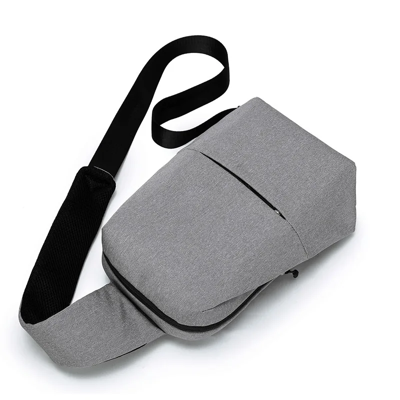 Сумки mall бренд груди Для мужчин небольшой рюкзак theftproof сумка нейлон Моды Sling Bag